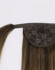 Hestehale / Ponytail extensions - 100% ægte hår #Bronde