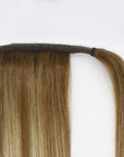 Hestehale / Ponytail extensions - 100% ægte hår #Mokka Blend