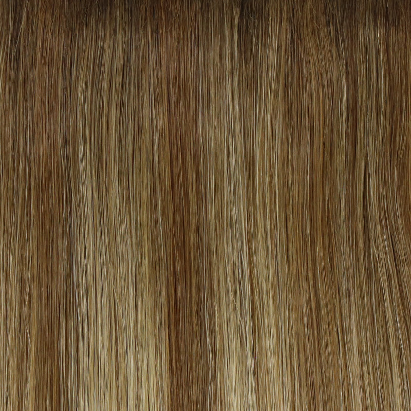 Hestehale / Ponytail extensions - 100% ægte hår #Mokka Blend