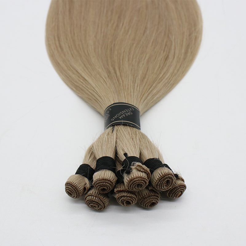 Håndsyet luksushår - hair extensions #18A