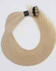 Håndsyet luksushår - hair extensions #Platin Blond / Platinum