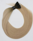 Håndsyet luksushår - hair extensions #VM / Walnut Melt