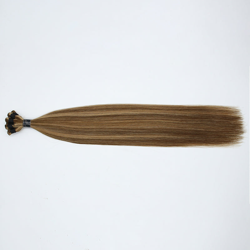 Håndsyet luksushår - hair extensions #6/27