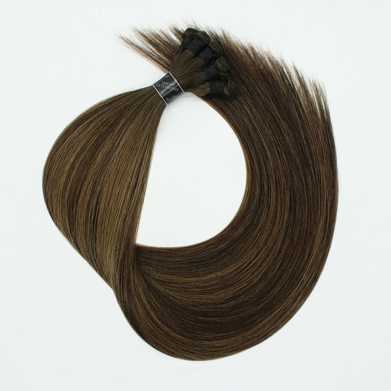 Håndsyet luksushår - hair extensions #BLM