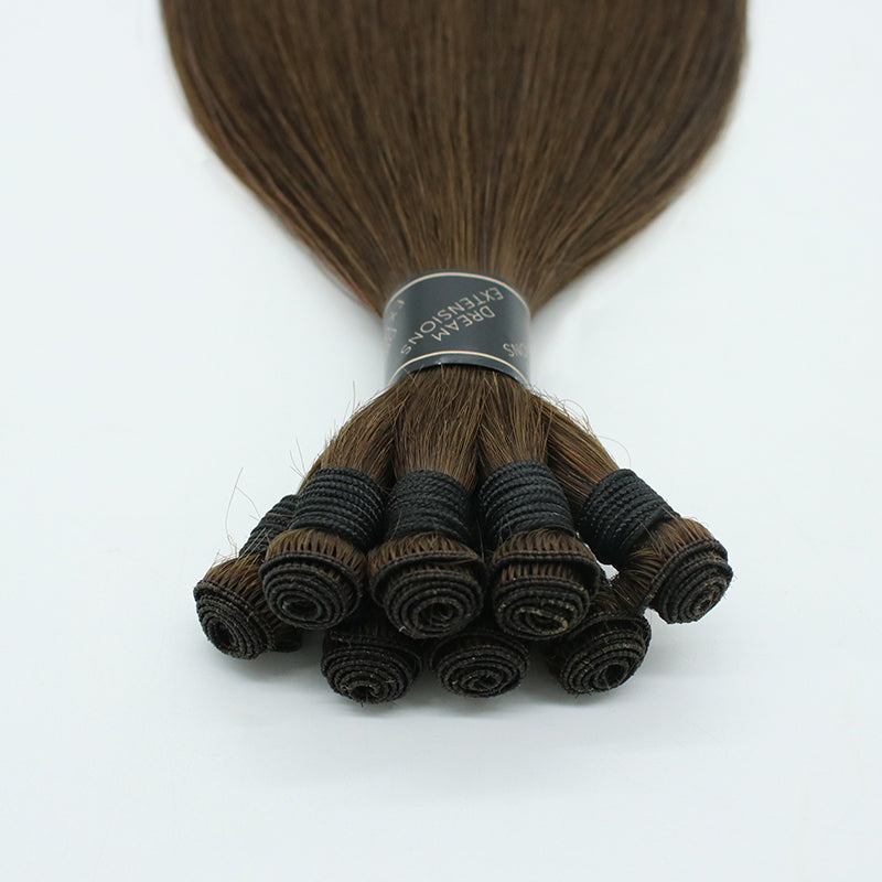 Håndsyet luksushår - hair extensions #4
