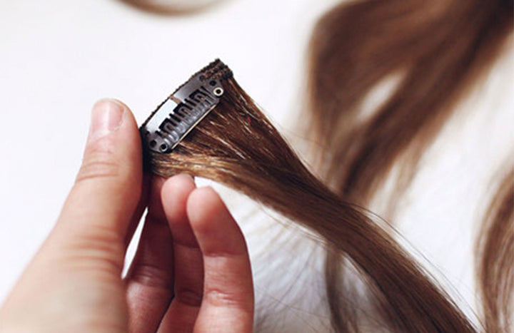 Clip-on hair Extensions