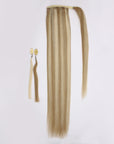 Hestehale / Ponytail extensions - 100% ægte hår #18P60