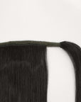 Hestehale / Ponytail extensions - 100% ægte hår #1B