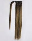 Hestehale / Ponytail extensions - 100% ægte hår #Bronde