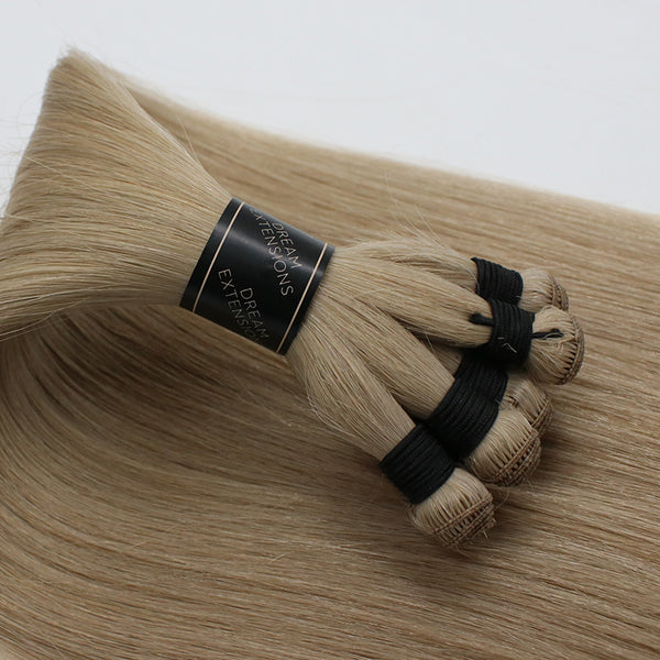 Håndsyet luksushår - hair extensions #18A